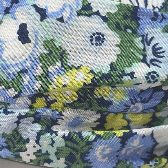 J Crew Green Multi Floral Knot headband in Liberty® print - Picture 4 of 7